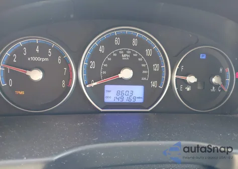 2009 Hyundai Santa Fe Gls z USA, uszkodzony, nr VIN 5NMSG13D99H251606